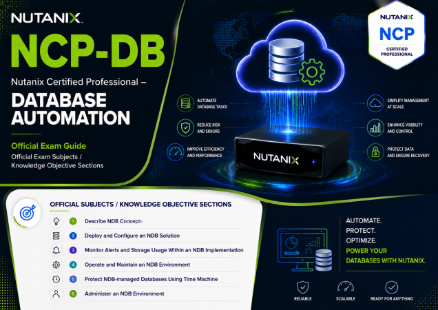 Nutanix Certified Professional - Database Automation (NCP-DB)