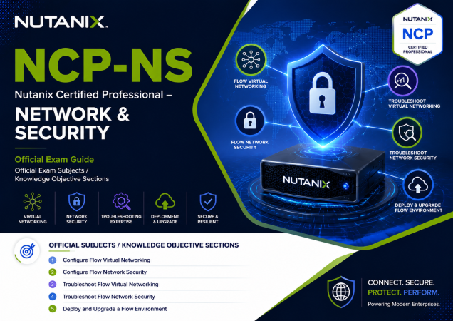Nutanix Certified Professional - Network & Security (NCP-NS)