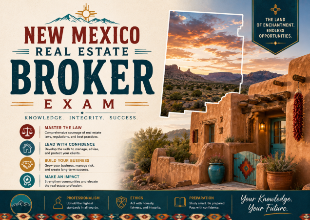 U.S. New Mexico Real Estate Broker Exam