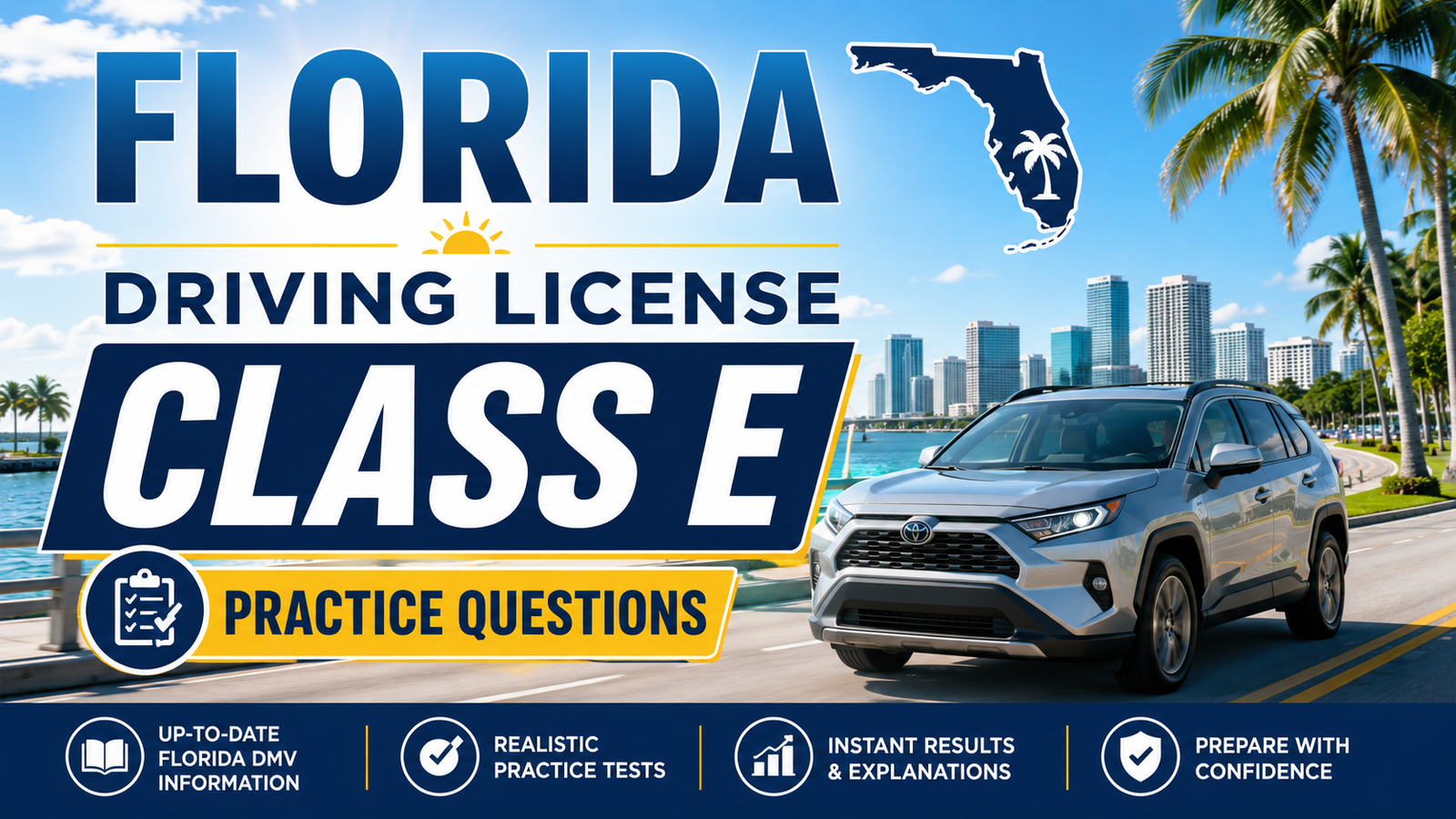 Driving License Class E Exam – U.S. Florida