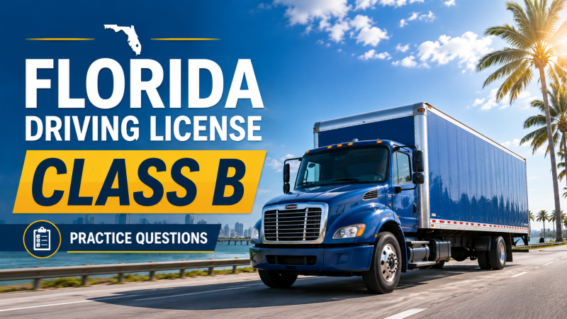 Driving License Class B (CDL) Exam – U.S. Florida
