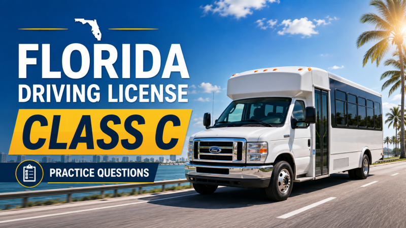 Driving License Class A (CDL) Exam – U.S. Florida
