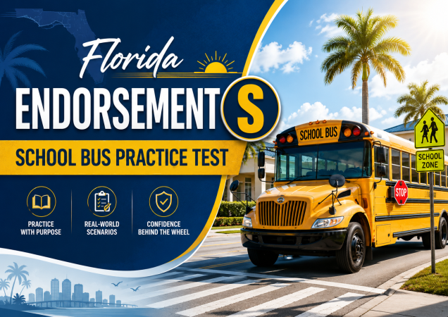 CDL School Bus (S) Endorsement Exam – U.S. Florida