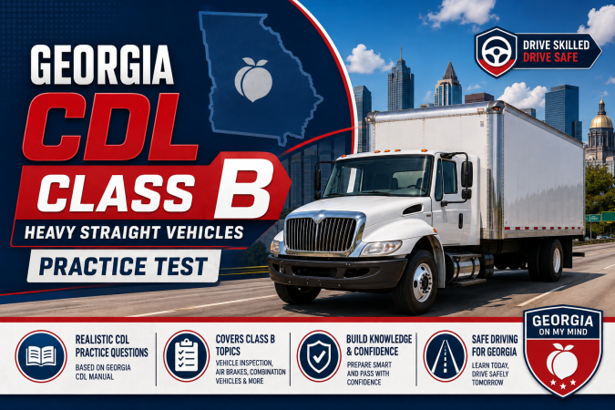 Driving License Class B (CDL) Exam – U.S. Georgia