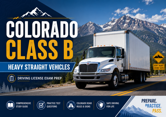 Driving License Class B (CDL) Exam – U.S. Colorado