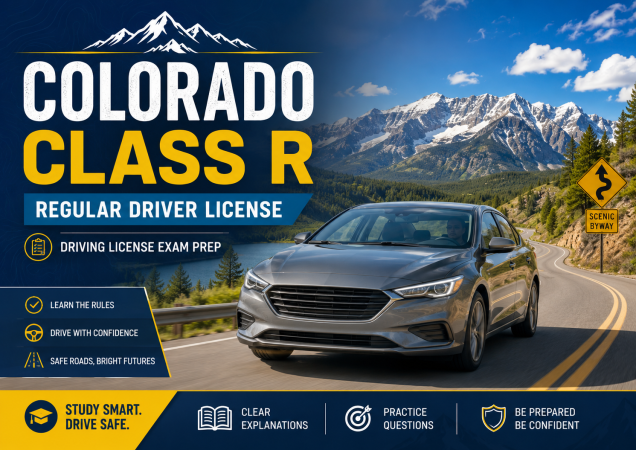 Driving License Class R Exam – U.S. Colorado